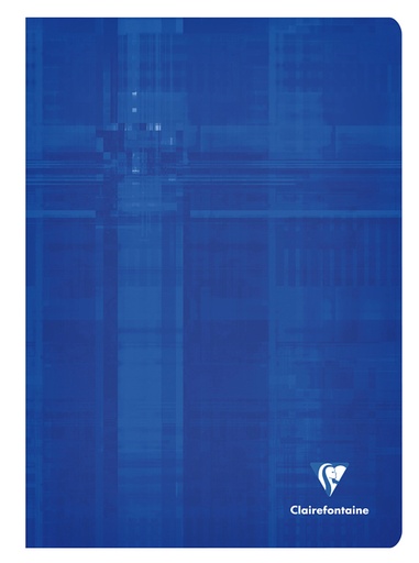 [011104] Schrift Clairefontaine A4 ruit 10x10mm 80 pagina's 90gr assorti