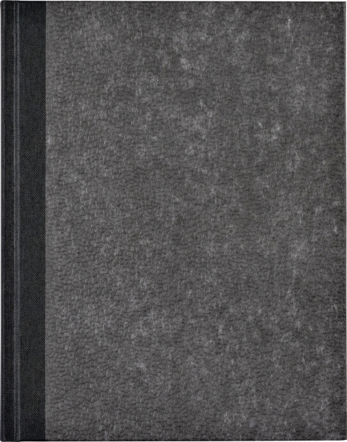 Registre in-quarto large ligné 288 pages gris nuagé