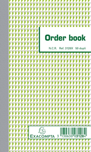 [060675] Carnet de commande Exacompta 175x105mm 50x2 feuilles