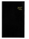 Agenda 2026 Brepols Saturnus Luxe 1dag/1pagina zwart