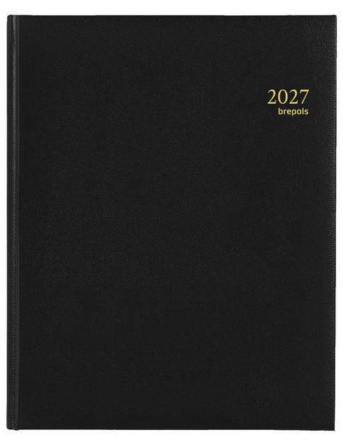 Agenda 2026 Brepols Concorde Lima 7dagen/2pagina's zwart