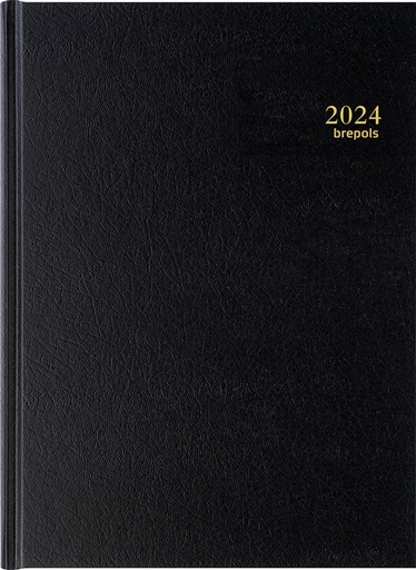 [900018] Agenda 2026 Brepols Bremax Santex A4 1dag/1pagina 4 kolommen zwart