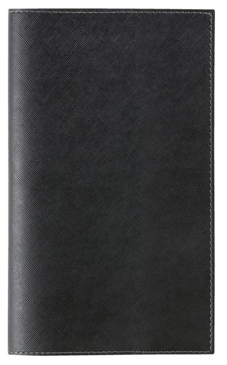 [900046] Agenda 2026 Brepols Interplan Calpe spirale 7 jours/2 pages noir