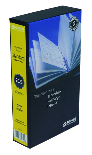 [900071] Recharge agenda 2026 Succes Standard 1 jour/1 page