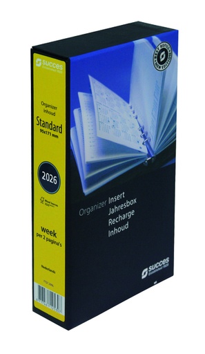 [900091] Recharge agenda 2026 Succes Standard 7 jours/2 pages