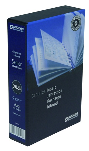 [900077] Recharge agenda 2026 Succes Senior 1 jour/1 page