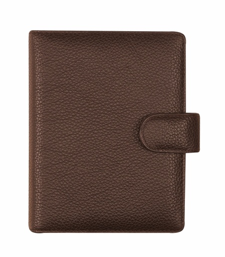 [900173] Organizer Succes Cadiz inclusief Mini inhoud 2026 sluitclip bruin