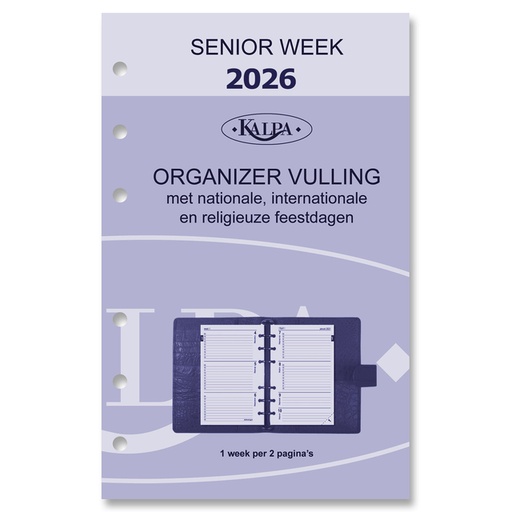 [336063] Recharge agenda 2026 Kalpa Senior 7 jours/2 pages