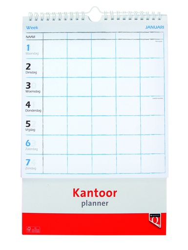 [336034] Planning de bureau 2027 Quantore