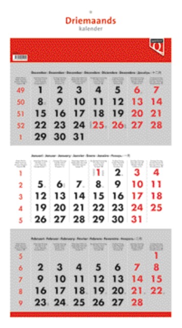 3-Maandskalender 2023 Quantore