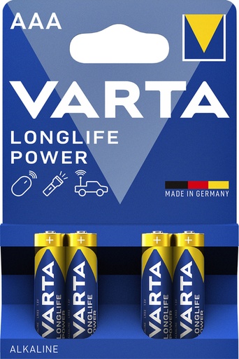 [413757] Pile Varta Longlife Power 4x AAA