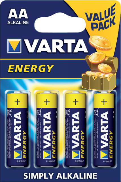 Pile Varta Energy 4x AA