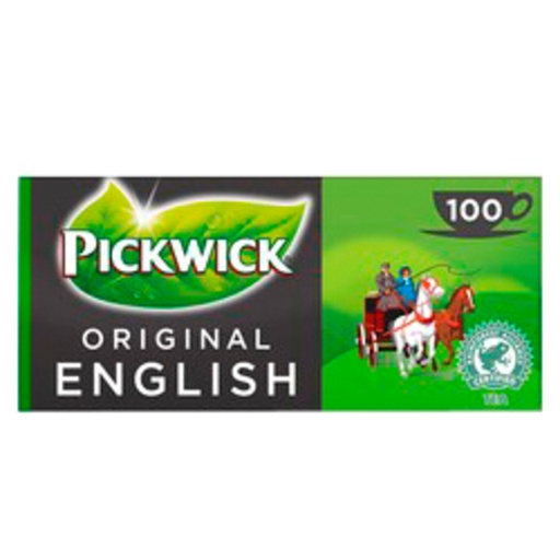 [891709] Thé Pickwick Mélange anglais 100x 2g avec enveloppe