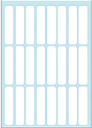 [818032] Etiquette HERMA 3724 8x36mm blanc 168 pièces
