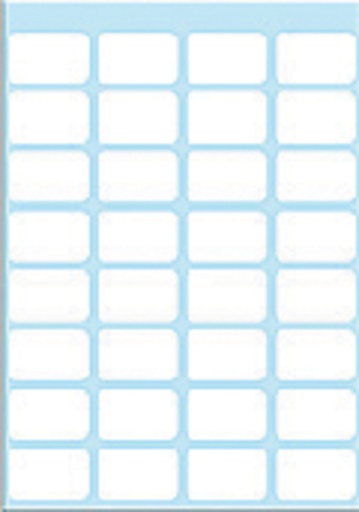 [815140] Etiket HERMA 3640 12x19mm wit 224 stuks