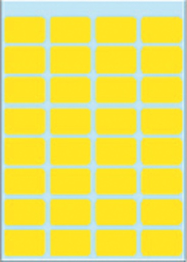 [815145] Etiquette HERMA 3641 12x19mm jaune 160 pièces