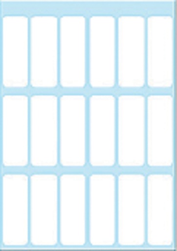 [815160] Etiquette HERMA 3650 12x34mm blanc 126 pièces