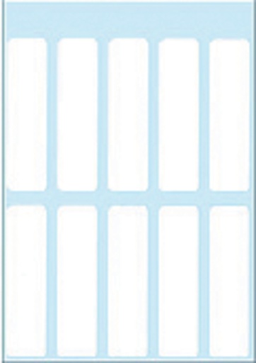 [815260] Etiquette HERMA 3737 13x50mm blanc 70 pièces