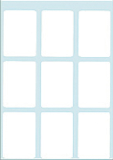 [818033] Etiquette HERMA 3752 24x35mm blanc 63 pièces