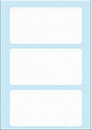 [815370] Etiket HERMA 3757 34x67mm wit 21 stuks