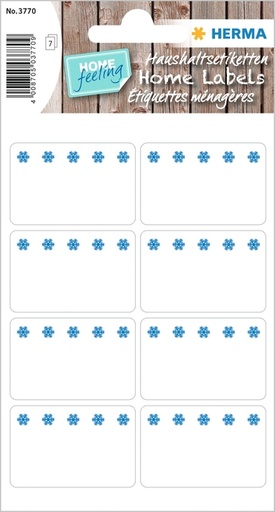 [815400] Etiket HERMA 3770 26x40mm diepvries wit 56 stuks
