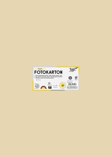 [141690] Fotokarton Folia 300gr 50x70cm 10vel 10 chamois