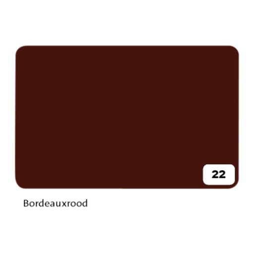 [141682] Carton photo Folia 50x70cm 300g 10 feuilles n° 22 rouge bordeaux