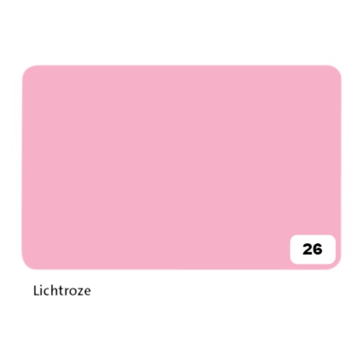 [141678] Carton photo Folia 2 faces 50x70cm 300g nr 26 rose clair