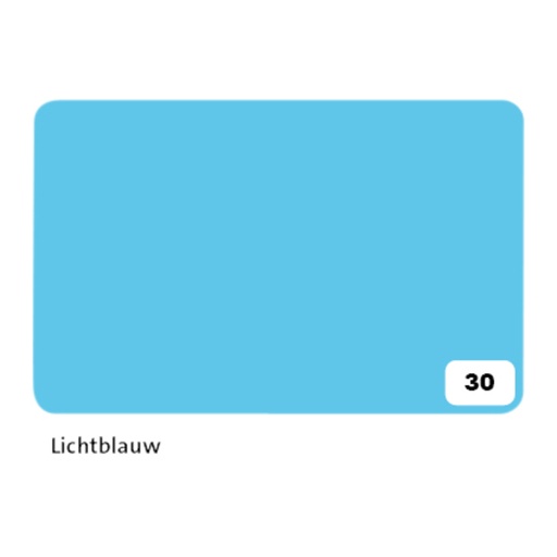 [141677] Carton photo Folia 2 faces 50x70cm 300g nr 30 bleu clair