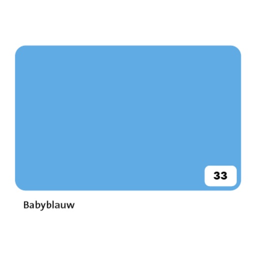 [141693] Carton photo Folia 2 faces 50x70cm 300g nr 33 bleu doux