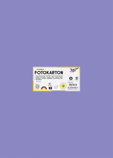 [141687] Fotokarton Folia 300gr 50x70cm 10vel 37 violetblauw