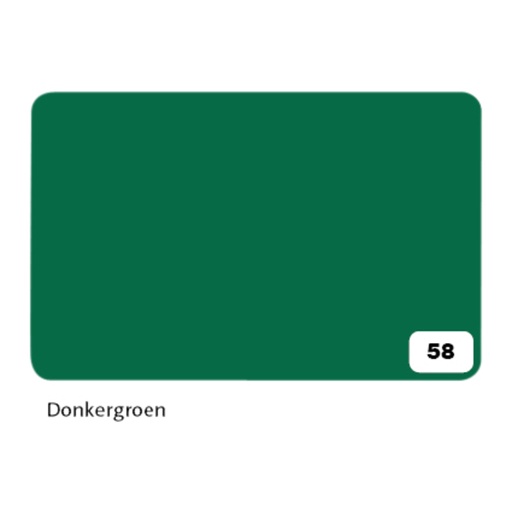 [141674] Carton photo Folia 2 faces 50x70cm 300g nr 58 vert foncé