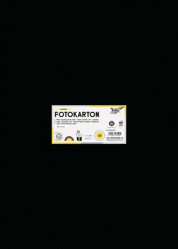[141670] Carton photo Folia 50x70cm 300g 10 feuilles n° 90 noir