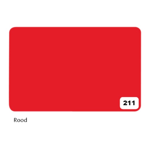 [142142] Carton bricolage Folia 48x68cm 400g nr 211 rouge
