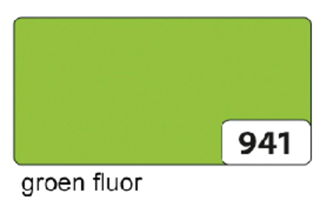 Carton bricolage Folia 48x68cm 380g nr 941 vert fluo
