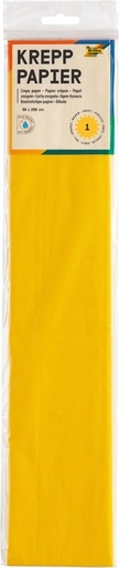 [141855] Crêpepapier Folia 50x250cm 10vel 106 geel