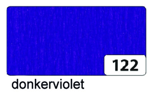 [141861] Papier crépon Folia 250x50cm nr 122 violet foncé
