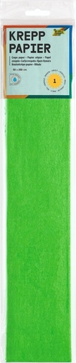 [141874] Crêpepapier Folia 50x250cm 10vel 140 geelgroen