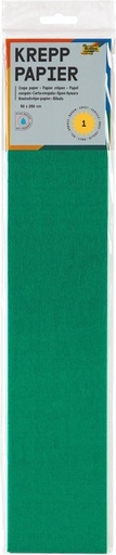 [141854] Papier crépon Folia 250x50cm nr 141 vert mousse