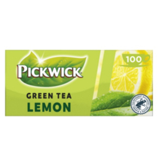 [891713] Thé Pickwick thé vert original lemon 100x 2g avec enveloppe