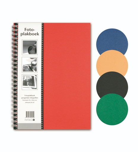 [097070] Fotoplakboek Papyrus 400x280mm 24 vel