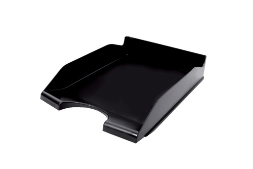 [390316] Corbeille à courrier Quantore noir 100% recyclé