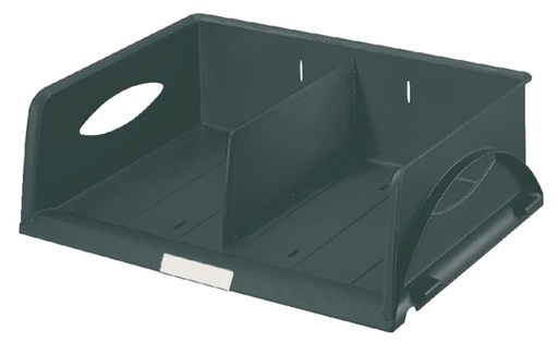 [390431] Corbeille à courrier Leitz Sorty Standard A4 maxi paysage noir