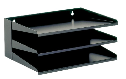[391266] Etagère trieur Vepa Bins 3 compartiments noir
