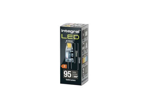 [890628] Lampe LED Integral GU4 2700K blanc chaud 1,1W 95lumen
