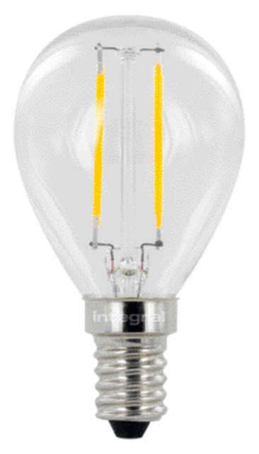 Ledlamp Integral E14 2700K warm wit 2W 250lumen