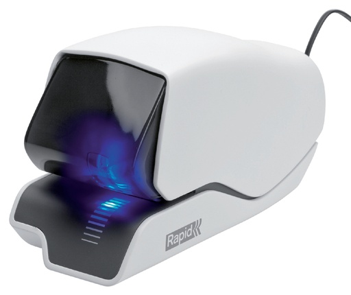 [303004] Agrafeuse électrique Rapid Supreme 5025e sans contact 25 feuilles blanc