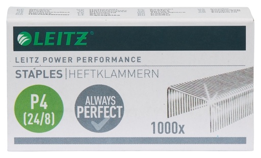 [306419] Nieten Leitz 24/8 verzinkt 1000 stuks