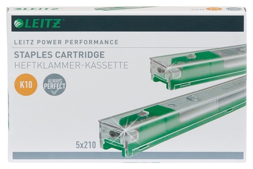[306093] Nieten Leitz cassette K10 26/10 verzinkt 1050 stuks