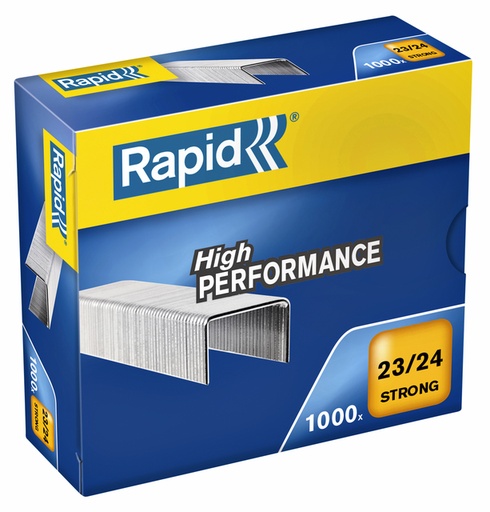 [306021] Agrafes Rapid 23/24 galvanisé strong 1000 pièces